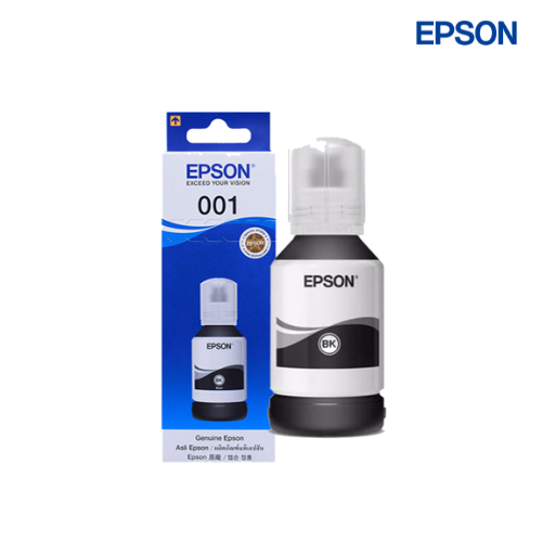 ตลับหมึกอิงค์เจ็ท Epson Original Ink Cartridge 001 Black, T03Y100